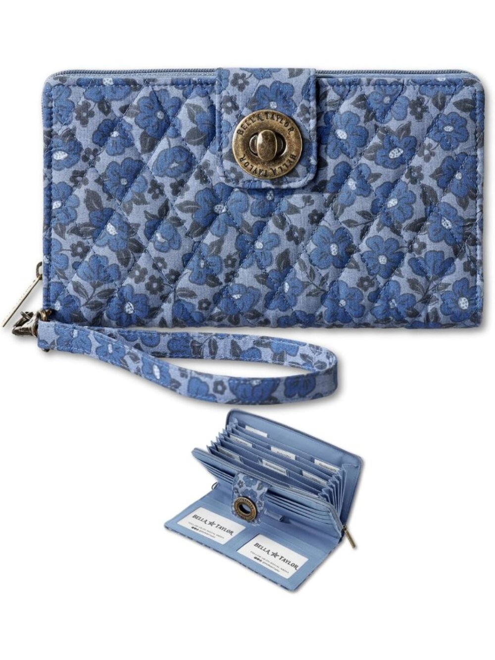 Quilted Cash System Wallet - Stylish Budget Organizer for Women, Perfect for